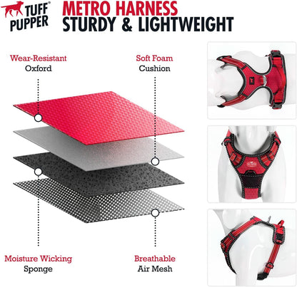 No-Pull Reflective Dog Harness
