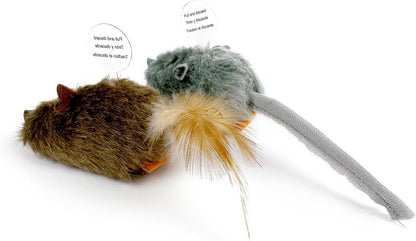 Silvervine Squeaky Mouse Cat Toys