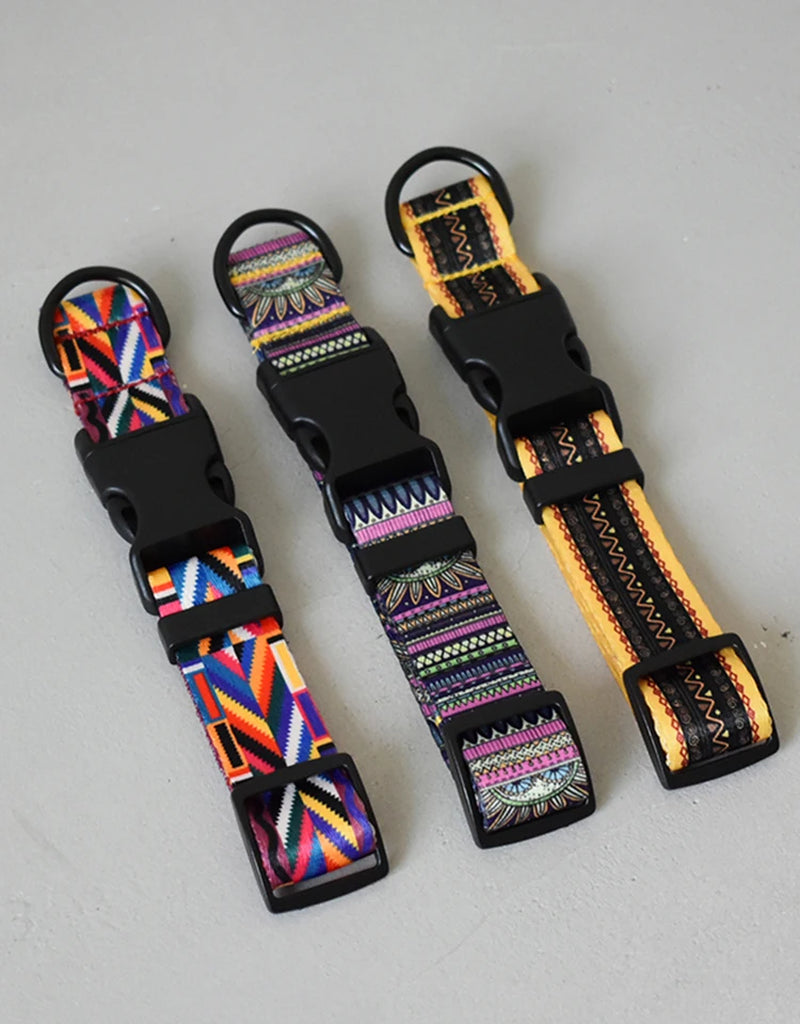 Adjustable Nylon Dog Collar