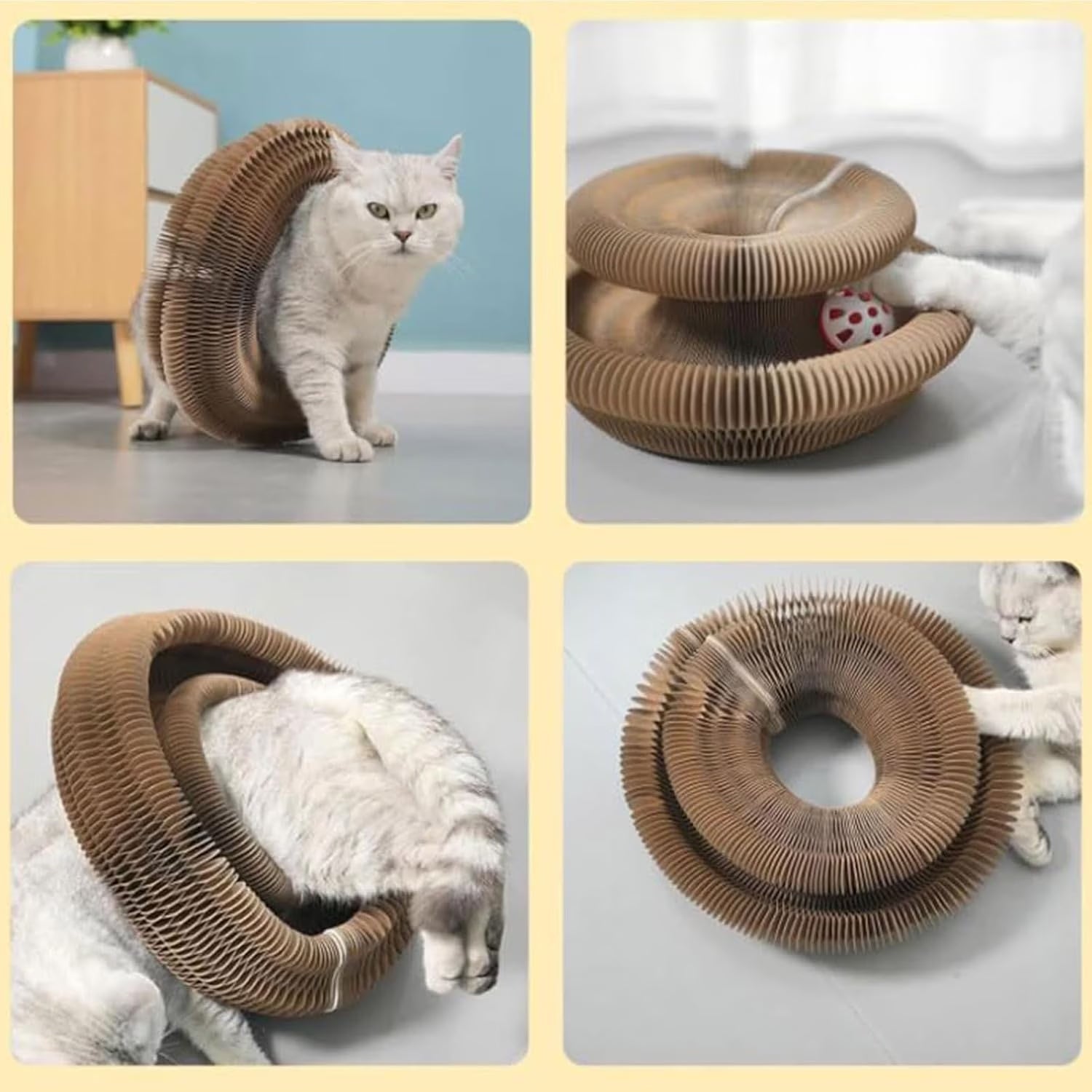 Foldable Cat Scratcher & Play Board