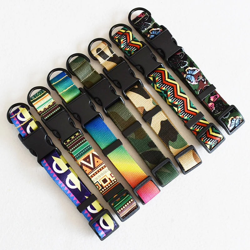 Adjustable Nylon Dog Collar